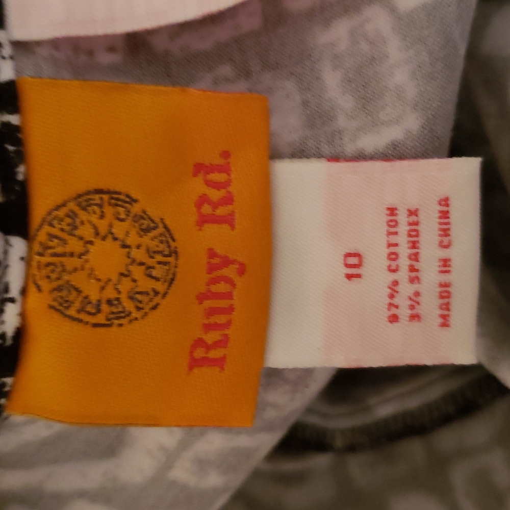 Ruby Rd Pants Size 10 Stretchable Fabric - image 8